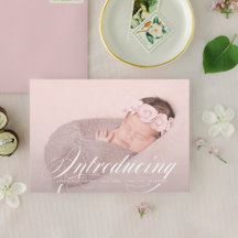 Présentation d'Elegant Full Bleed Photo Nouveau bé