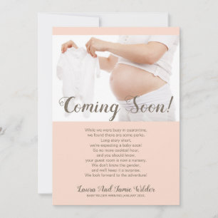 Faire-part Prochainement Grossesse Photo