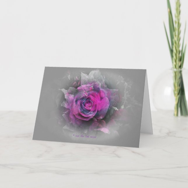 Faire-part "Promise Rose" (Devant)