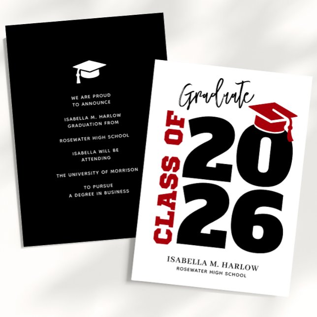 Faire-part Promotion de l'obtention du diplôme YY (Créateur téléchargé)