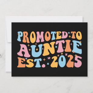 Faire-part Promu À Tante Est. III 2025