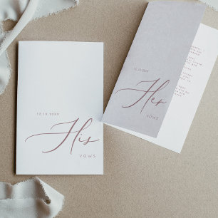 Faire-part Sa Vows Modern Minimaliste Mariage Rose Gold Card