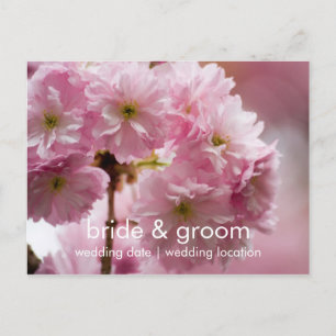 Faire-part Sakura ・ Enregistrer la date Carte postale