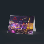 Faire-part Santas partout à Las Vegas Christmas Card<br><div class="desc">Santas à Las Vegas Christmas Card. Il y a des Santas partout !</div>
