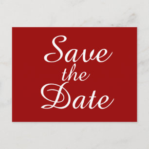 Faire-part Sauvegarder la date - Carte postale - Sharon Rhea