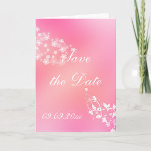 Faire-part "Sauvez la date" Design romantique
