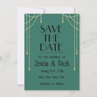 Faire-part Save The Date Flat Announcement Card