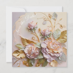 Faire-part Sculpture Roses Roses Roses Rose