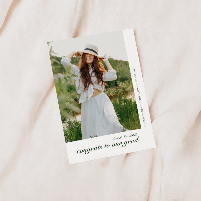 Faire-part simple avec photo (Créateur téléchargé)