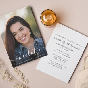 Faire-part simple et élégante