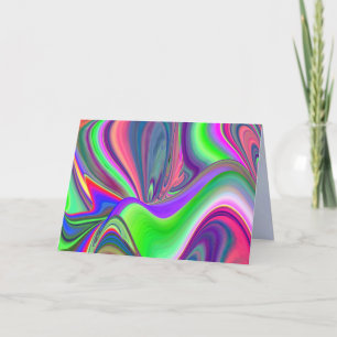 Faire-part Summerfeel, Rainbowart 3D Abstrait