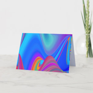 Faire-part Summerfeel, Rainbowart 3D Abstrait
