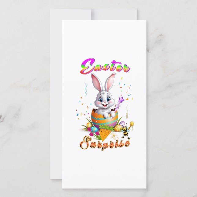 Faire-part Surprise de Pâques (Devant)