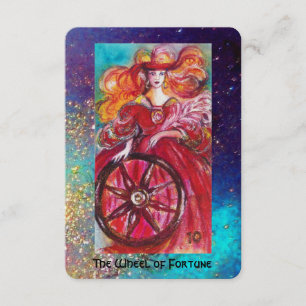 FAIRE-PART TAROTES DES OMBRES PERDUES / LA ROUE DE FORTUNE