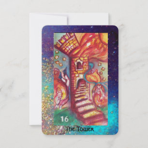 Faire-part TAROTS DES OMBRES PERDUES / LA Perle DE TOUR