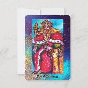 FAIRE-PART TAROTS DES OMBRES PERDUES / L'EMPEREUR