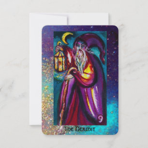 Faire-part TAROTS DES OMBRES PERDUES / L'HERMIT Pearl