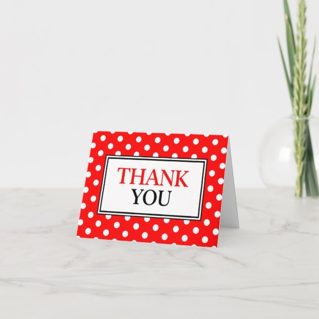 Faire-part Thank You Card (Devant)