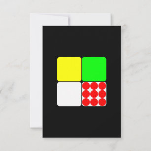 Faire-part Tour de France Jerseys 3 Noirs