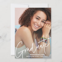 Trendy Script Overlay, Ajouter Pic, Graduation Pho