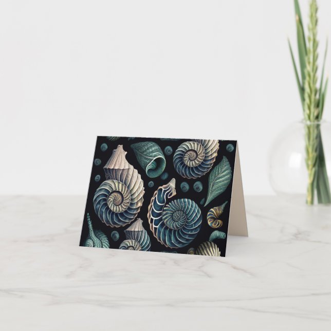 Faire-part Trésors marins (Devant)