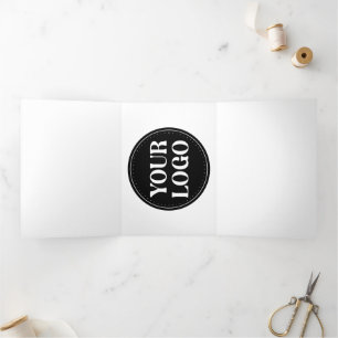 Faire-part Trois Volets Cadeaux de Noël d'entreprise en gros avec logo per