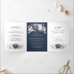Faire-part Trois Volets Dusty Blue Mauve Rose rose ardoise Florale Mariage<br><div class="desc">Élégante et moderne faire-part de mariage fleurie mi-été dispose d'un bouquet de pivoines roses aquarelles dans les tons ardoise, bleu poussiéreux, rose poussiéreux, rose poussiéreux, mauve, sauge avec feuilles botaniques verdoyants et eucalyptus. S'il vous plaît trouver d'autres modèles et variantes de mon magasin "blissweddingpaperie". Et n'hésitez pas à me contacter...</div>