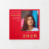 Faire-Part à trois volets