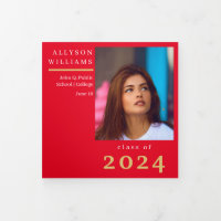 Faire-Part à trois volets