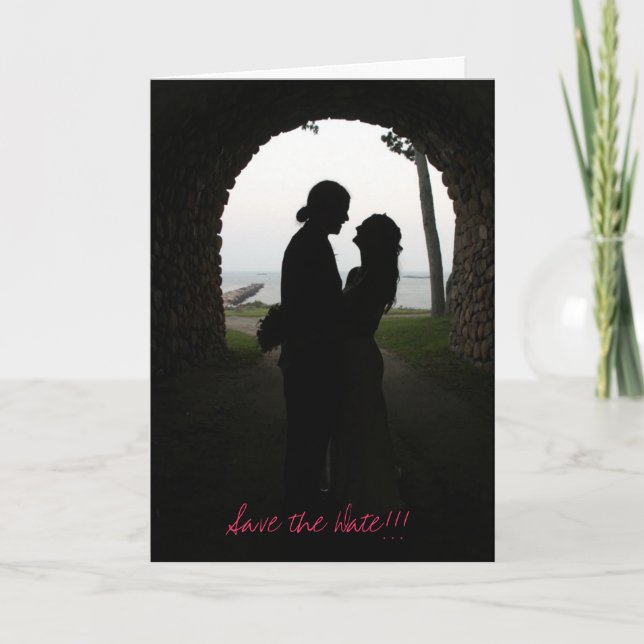 Faire-part Tunnel of Love Save the Date! ! ! (Devant)