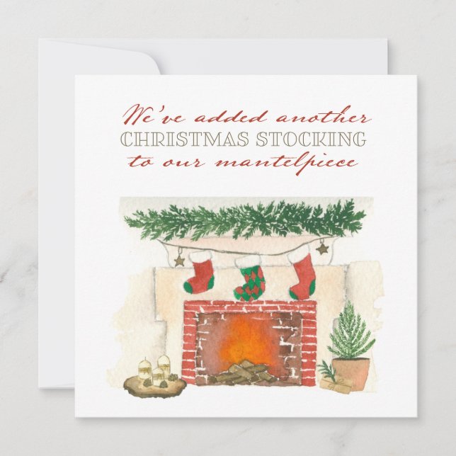 Faire-part Un autre Noël Stocker Photo Fête Naissance (Devant)