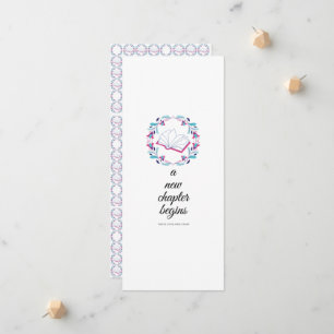 Faire-part Un nouveau chapitre commence
