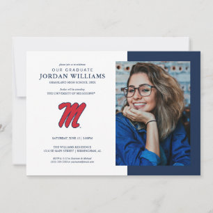 Faire-part Université du Mississippi   Script M