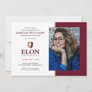 Faire-part Université Elon