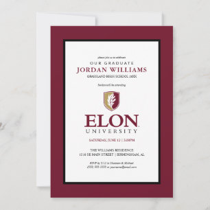 Faire-part Université Elon
