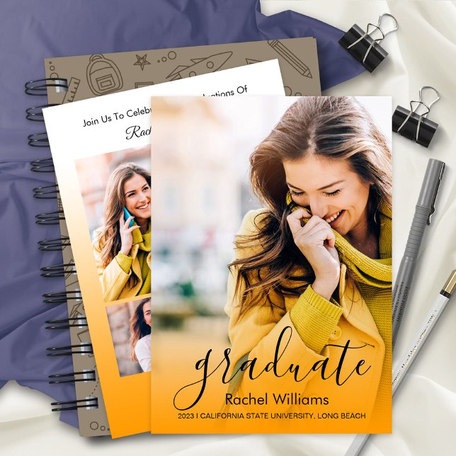 Faire-part Université Graduate 2023 Partie 5 Photos (Créateur téléchargé)