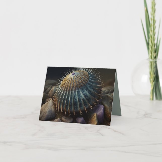 Faire-part Urchine de Deep Sea (Devant)