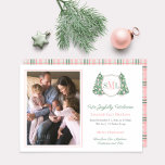 Faire-part Vacances Chinoiserie rose Bienvenue Baby Girl Phot<br><div class="desc">* Crédit photo : Photographie © Storytree Studios, Stanford, CA ** / Un faire-part de naissance monogramme classique pour annoncer la naissance d'une petite fille douce. Les éléments d'aquarelle (arbre, gingembre jar ornements) ont été à l'origine peints à la main par moi en aquarelles sur du papier 100% coton avant...</div>