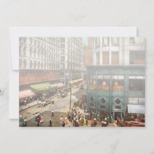Faire-part Ville - Chicago IL - Agitation et remue-ménage 190