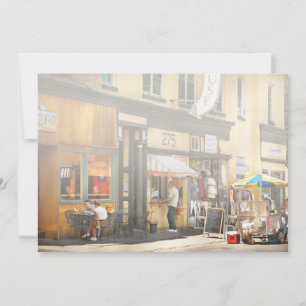 Faire-part Ville - Manger dans le quartier de Stockade