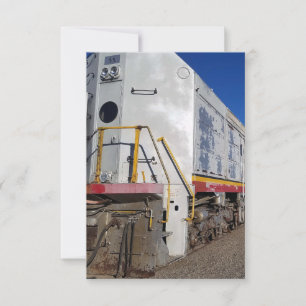 Faire-part Voiture de train 1