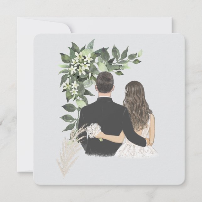 Faire-part Wedding  (Devant)