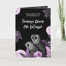 Wedding de Gothic Owls