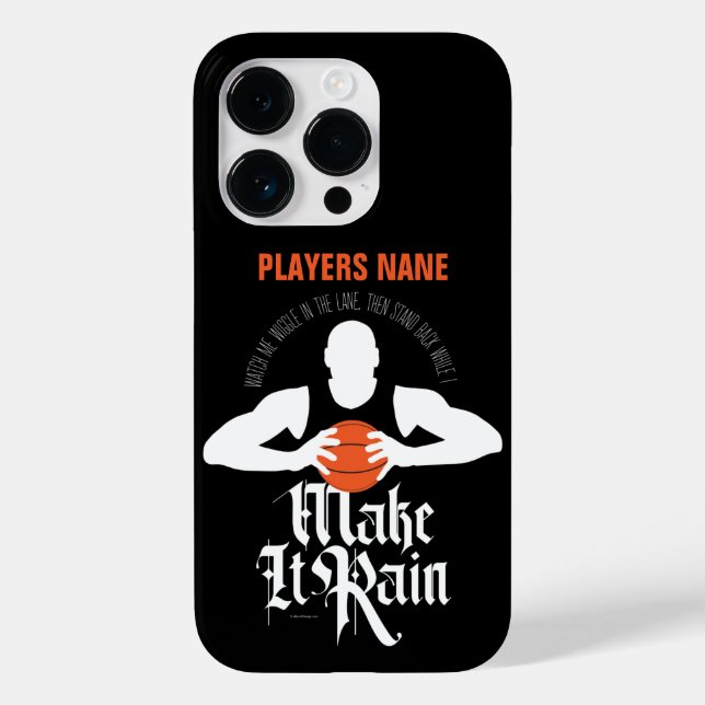 Faire pleuvoir (Basketball) Coque-Mate coque iphon (Verso)