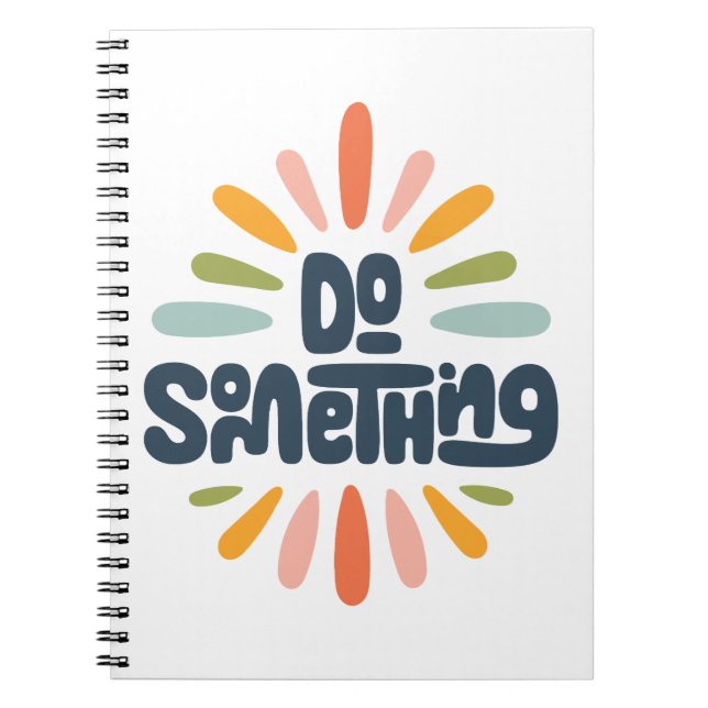 Faire Quelque Chose De Carnet Spiral (Devant)