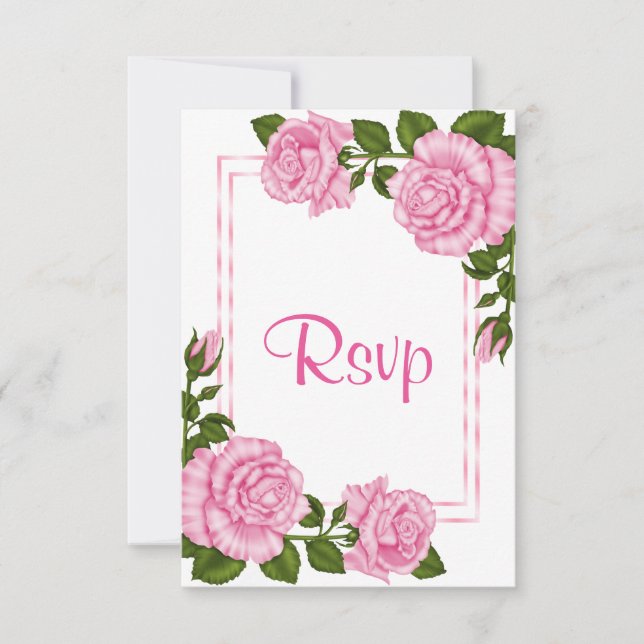 Faire Réponse pour Bouquets d'Angle Rose (Devant)