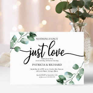 Faire Simple Mariage Verdure Budget Cartes d'Invit