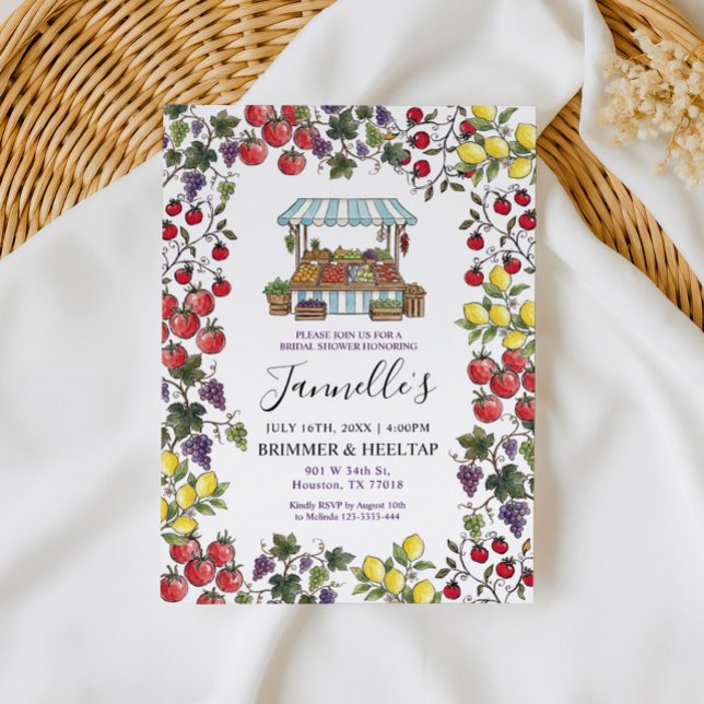 Faire son entrée sur le marché Invitation pour une (Créateur téléchargé)