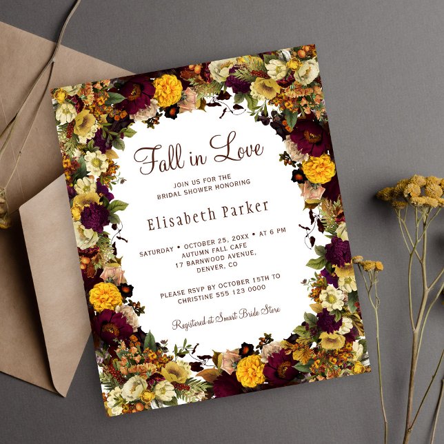 Faire tomber amoureux invitation pour une fête de  (Créateur téléchargé)