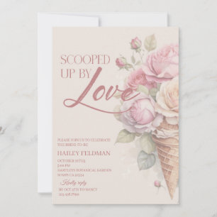 Faire Tourner par l'Amour Invitation de Réception
